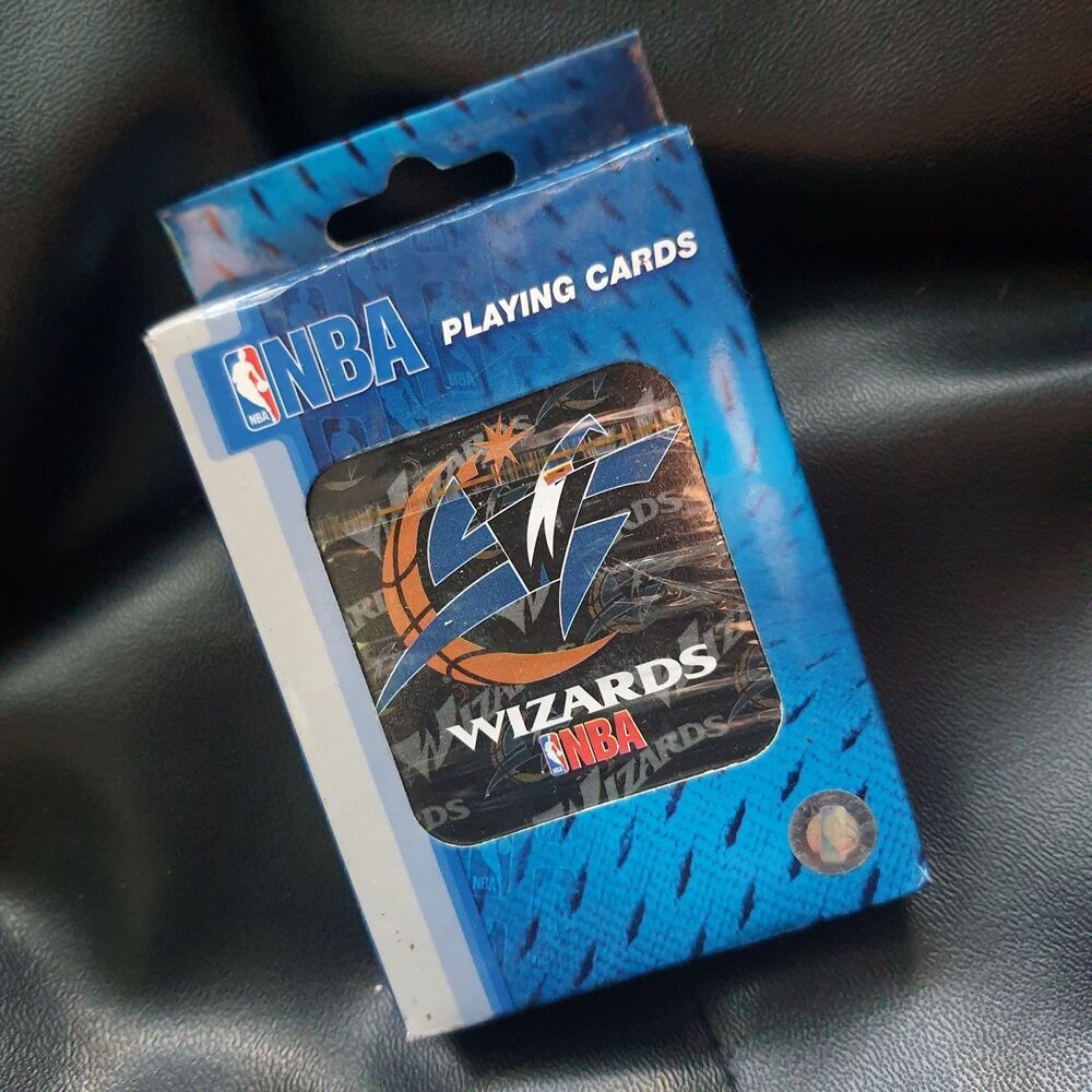 2007 NBA Washington Wizards Deck Of Playing Cards NEW Poker Game Night Solitaire